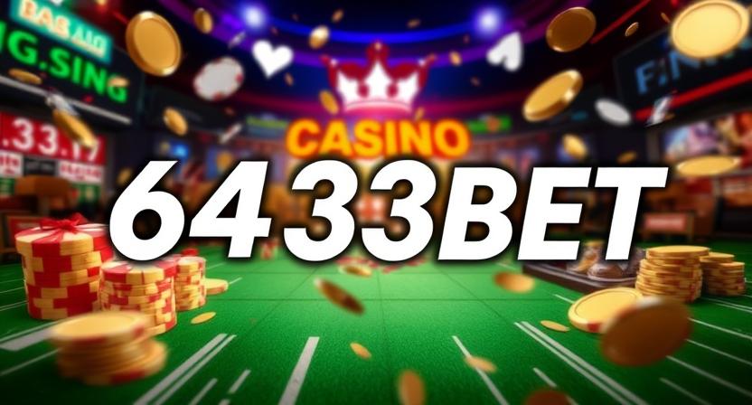 Experiência completa de cassino e apostas no 6433BET